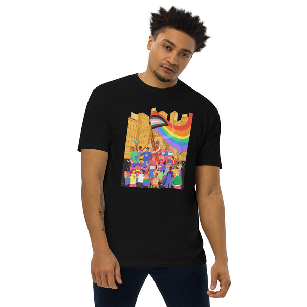 Limited Edition Thaddeus Coates X NYC Pride Short Sleeve T-Shirt