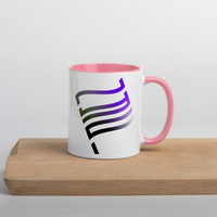 Asexual Flag Logo Mug