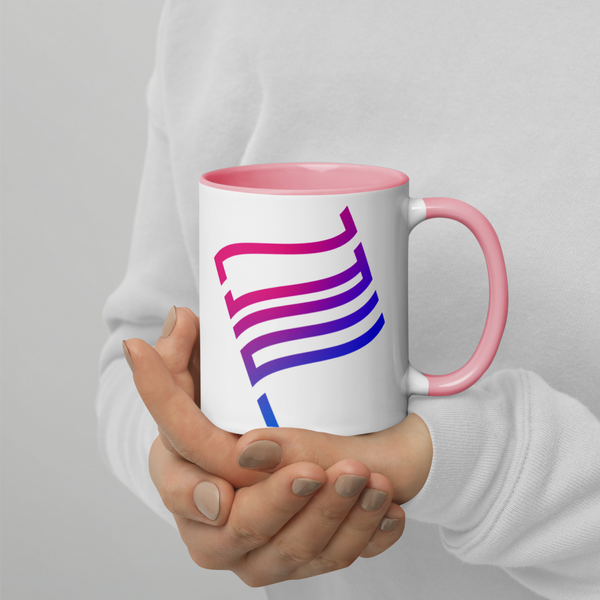 Bisexual Flag Logo Mug