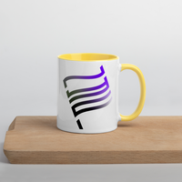 Asexual Flag Logo Mug